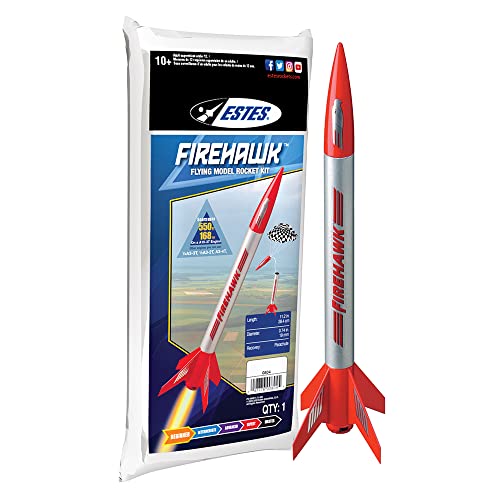 Estes 804 Firehawk Flying Model Rocket Kit thumb #1