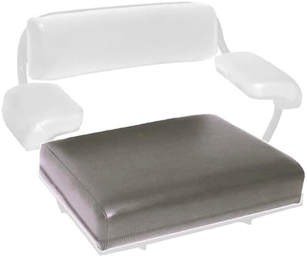 R3655 Seat Bottom Silver Canvas On Wood For IH Farmall Tractor Models 100 130 140 300 350 460 915 A AV B