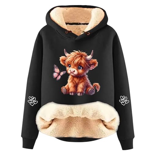 Sweat à capuche femme tendance pour en finir avec le froid hivernal grâce à la polaire douce XXL