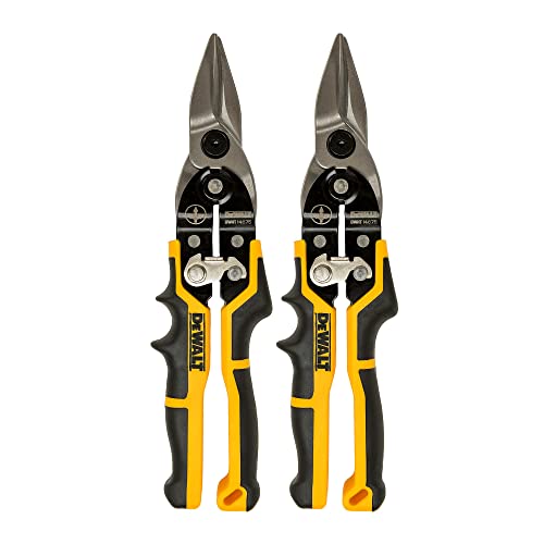 Dewalt Ergo Straight Cut Aviation Snip (2-Pack) Bundle (2 Items) #TOP5
