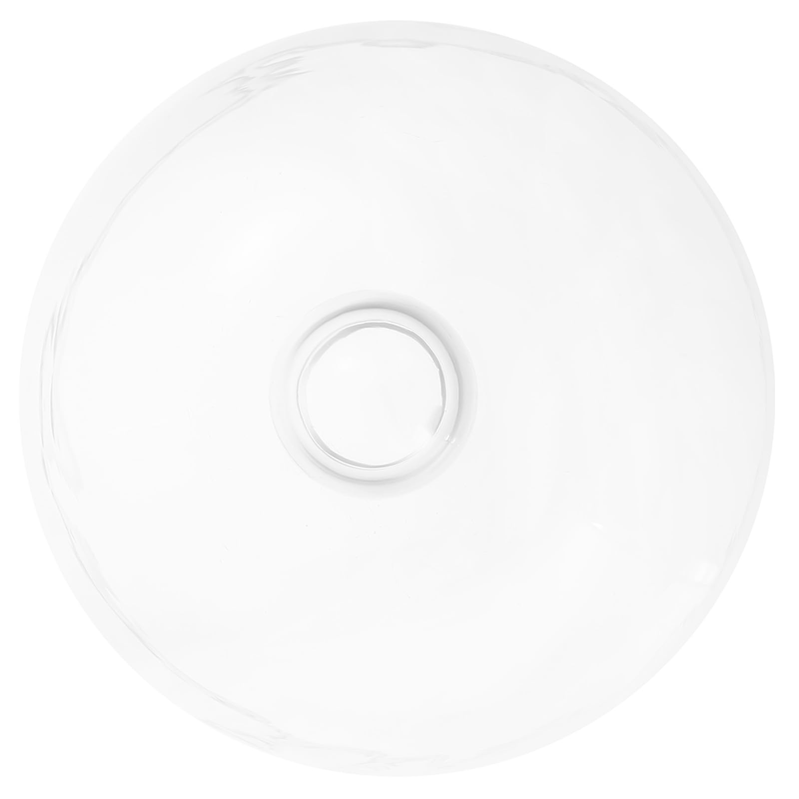 Cloche à Gâteau en Verre Transparent sans Plomb, Couvercle Alimentaire