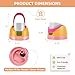 BydGxy Replacement Lids for Owala FreeSip 16oz 24oz 32oz 40oz Water Bottles – Leakproof Flip Top Cap Accessory, Fits Owala Lid, SmoothSip Slider, BPA-Free, Cute Cotton Candy Colors (Flower Crown)