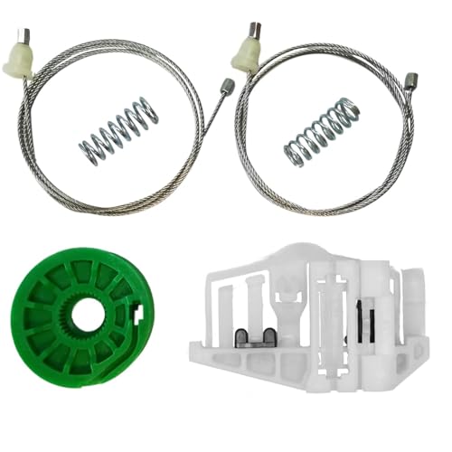 Twowinds - Clip Elevalunas 51357140590 Compatible con BMW E87 120d 118d 116i 118i 130i 120i (2004-2012) - Puerta Trasera Derecha (pasajero trasero) - 51367138468 - Regulador Ventana (lote de 6 piezas)