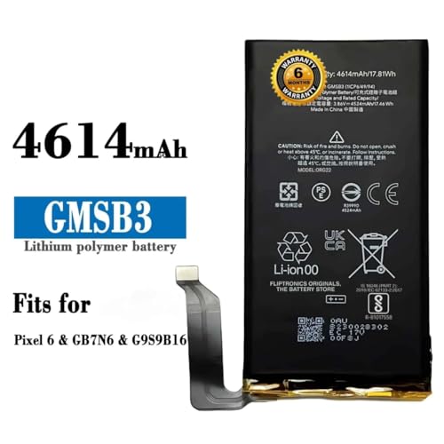 Image of Original GMSB3 Battery for Google Pixel 6 / G9S9B16 /GA02900-US Battery with 6 Month Warranty **** (N00100)