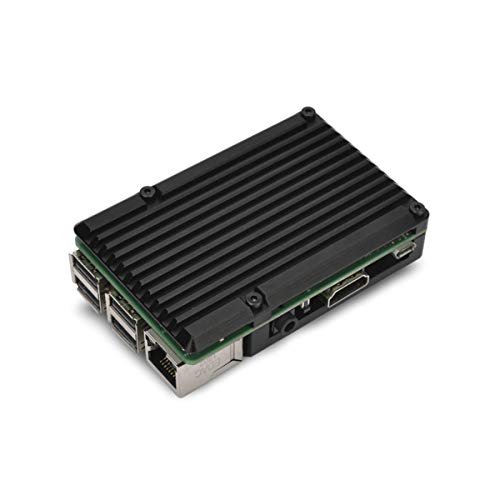 Boîtier Raspberry Pi 3 Modèle B contre la surchauffe protection alu noir - 3