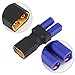 Fly RC 4pcs XT60 Male to EC5 Female Plug Connector Adapter for LiPo Battery Connector Adapters (Male XT60 to Female EC5)