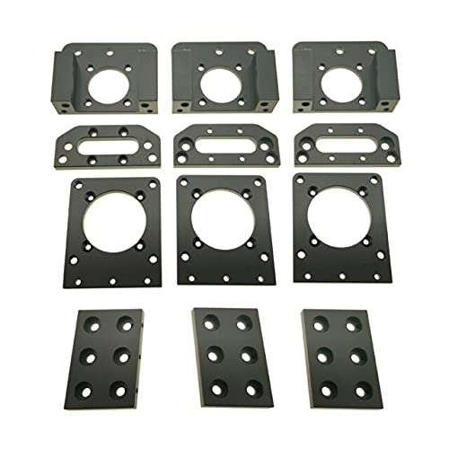 Lysee 3D Printer Parts & Accessories - Upgrading1605 Ball Screw BLV MGN Cube 3D Printer BLV CNC Aluminum Alloy Mount Bracket Fit 17/23Motor All Metal Upgrade Kit - (Color: Triple Z axis Kit)