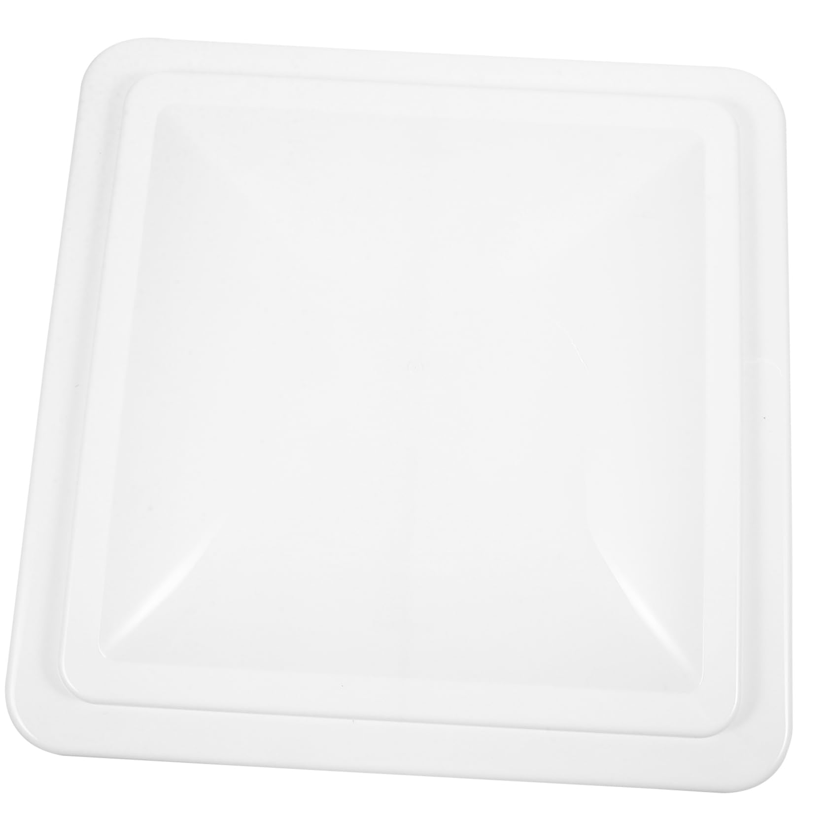 ABOOFAN Copertura di Ventilazione per Camper Bianca in Plastica da 14x14 Pollici, Isolamento Termico Semplice da Installare, per Tetto e Bagno del Camper