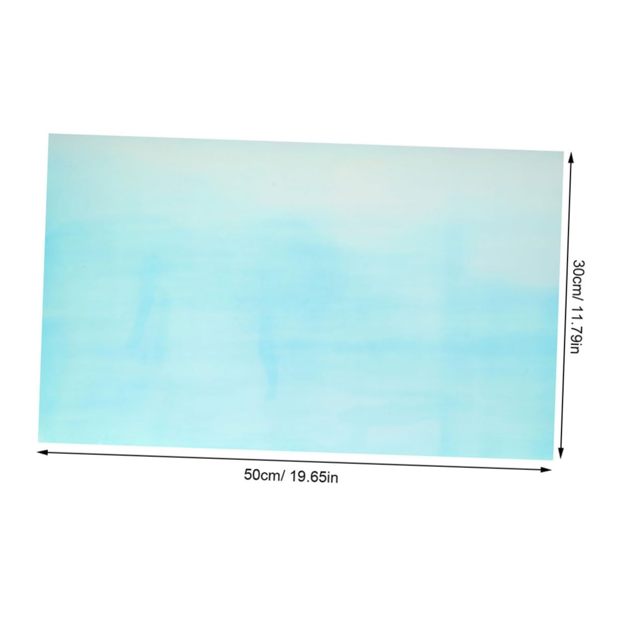 ERINGOGO Luminous Heat Transfer Vinyl 2 Rolls Glow in Dark Iron-on Fabric Film for DIY Craft Projects