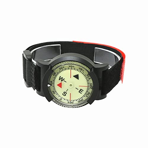 Brazalete con brújula luminosa para buceo y uso exterior miniatura 5