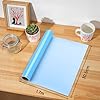 AMAZINGHOME Blue Permanent Vinyl Roll with PET Backing - 30.5 x 170 cm Self Adhesive Vinyl for Silhouette Easy Weed & Bubble Free #1