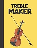  Violin Practice Log book: Violinist Music Lesson Journal For Record Keeping Of Lesson, Homework, Week, Practices/Activities, Repertoire - Etudes & Exercises, Summary And More