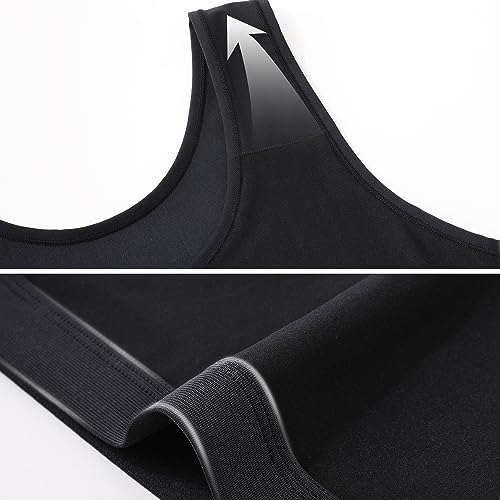 Chest Binder for Transgender Half FTM Binder Trans Breathable Compression Bra4