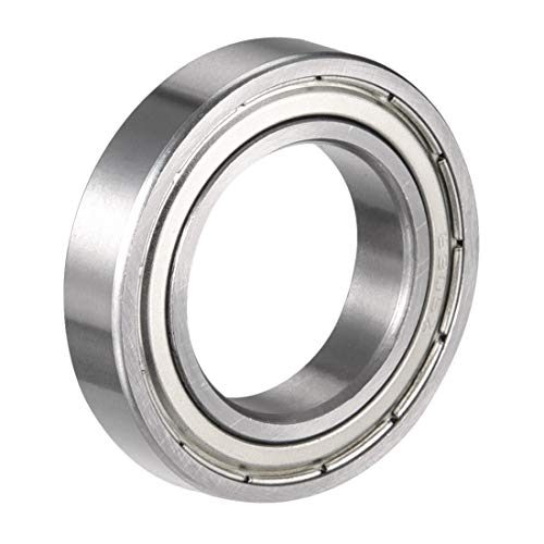 uxcell Deep Groove Ball Bearing 6905Z Double Shield, 25mm x 42mm x 9mm Chromium Steel Bearings