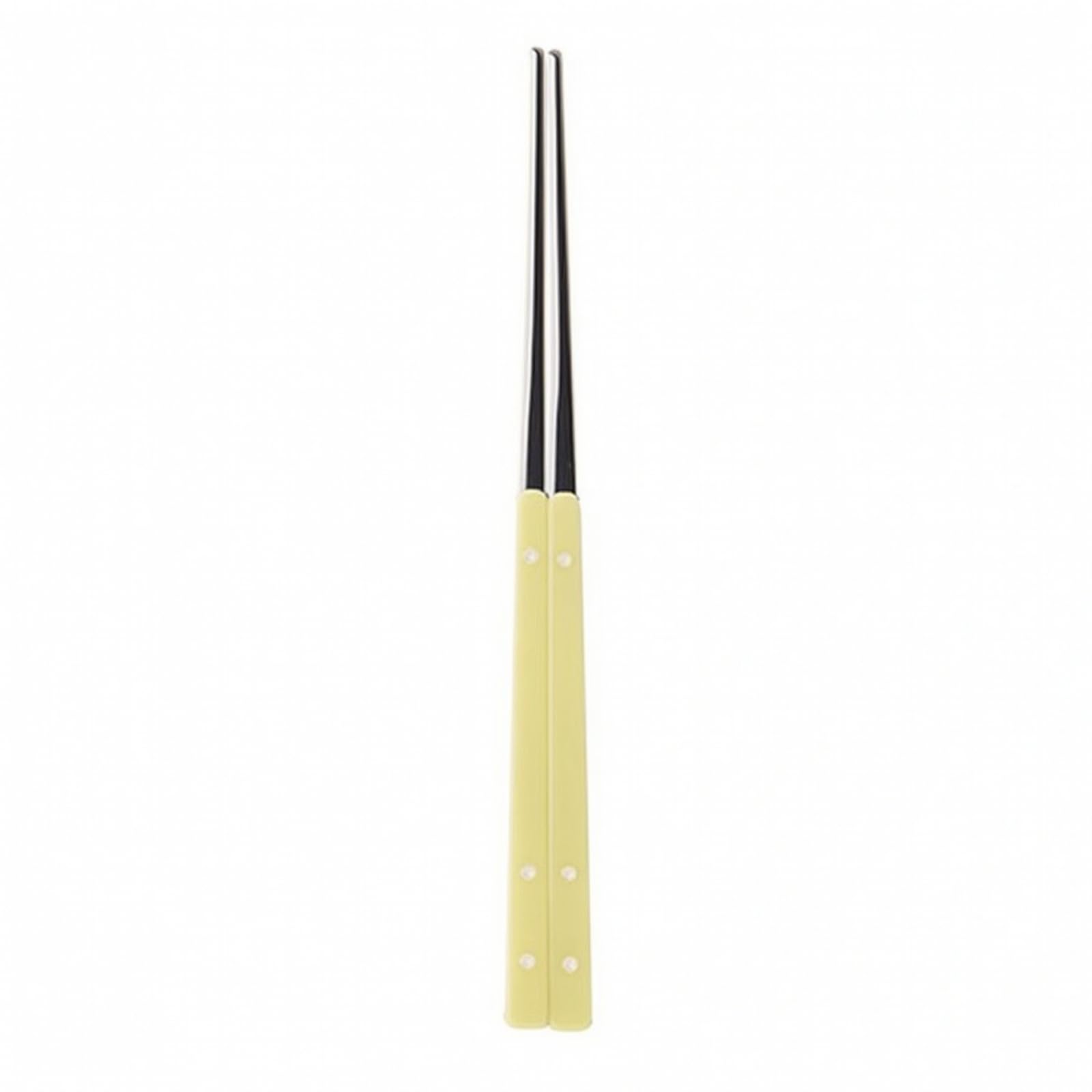 Palillos Coreanos Reutilizables, Amarillo Crema, size to 3