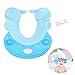 Gorro de ducha bebe ZERHOK sombrero champú Gorro niño baño Hat shower para evitar aguas pasar a los ojos y orejas en ducha de animal hipopótamo de slicona suave para niños lavar la cabeza