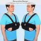 supregear Armschlinge Schulter, Einstellbare Bequeme Schulterschlinge, Atmungsaktive Schulterstütze für Gebrochener Arm, Ellbogen, Handgelenk und Wiederherstellung von Verletzungen, Schwarz