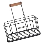 VICASKY Bier Flaschenständer Flaschenhalter Bierflaschenhalter Getränkehalter Bierkorb Bierregal Für Flaschen Lagerung Organizer