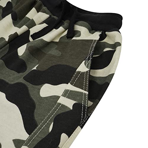 Little Boys Trousers Cute Cartoon Printed Casual Knit Elastic Pants Toddler Boy Soft Cotton Sweatpants4