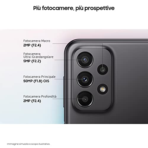 Samsung Galaxy A23 5G SM-A236B 16.8 cm (6.6) Hybrid Dual SIM Android 12 USB Type-C 4 GB 128 GB 5000 mAh Black – Bild 8