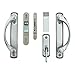 Andersen Newbury 2-panel Gliding Door Hardware Set in Satin Nickel