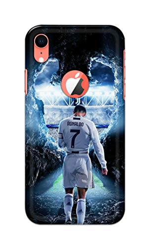 Image of Printed Hard Back Cover Case for Apple iPhone XR Logo View Back Cover (Footbal Legend) -702