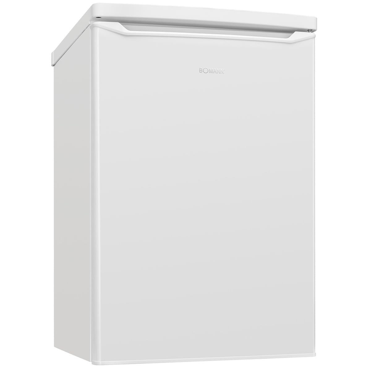 Bomann® Kühlschrank mit Gefrierfach | 109 Liter | energieeffizient, leise & kompakt | 2 Ablagen, Obst- & Gemüsefach | 4-Sterne-Gefrierfach | Türanschlag wechselbar | KS 7251 weiß
