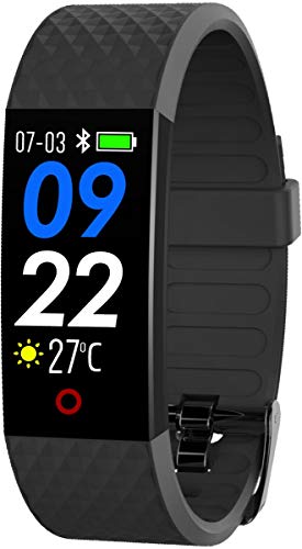 swisstone 450309 SW 320 HR Smart Wearable con frecuencia cardíaca (8 Modos Deportivos, IP67, Bluetooth, Whatsapp)