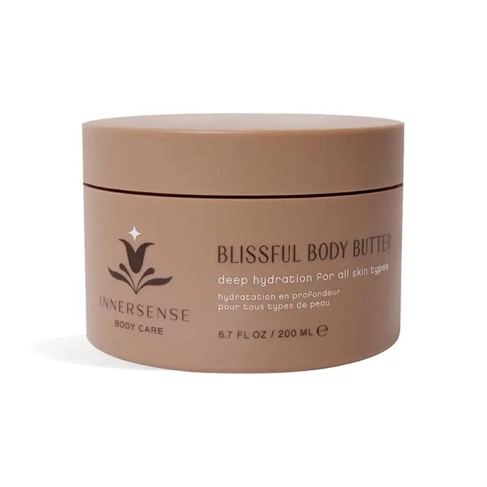 INNERSENSE Organic Beauty - Blissful Body Butter | Shea Butter, Vitamins B5, C + D for Nourished, Smooth, Soft Skin | Clean, Non-Toxic, Cruelty-Free |