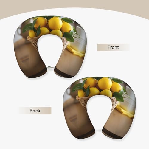Almohada Cervical Espuma Viscoelástica Negra U miniatura 3