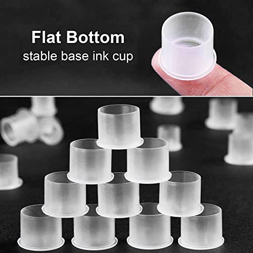 SOTICA-Tattoo-Ink-Caps-300PCS-Tattoo-Ink-Cups-Tattoo-Caps-14mm-Medium-Tattoo-Pigment-Caps-Plastic-Microblading-Ink-Caps-with-Base-for-Tattoo-Ink-Eyebrow-Microblading-Tools