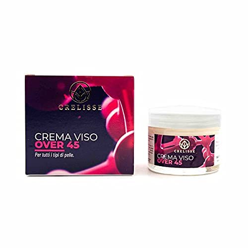 Crema Viso Antirughe 45, Effetto Botox per Uomo e Donna,