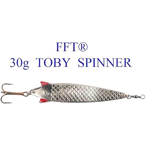 FFT 30g Tobie Toby Spinner Lure for Sea Fishing Cover