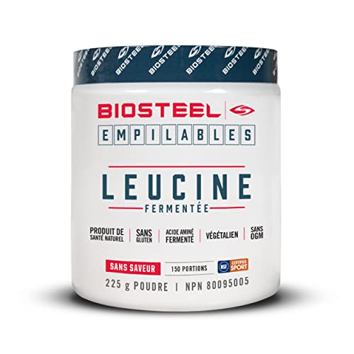 BioSteel Stackables Fermented Leucine Powder, Fermented Amino Acids, Gluten Free and Non-GMO, 150 Servings - Image 3