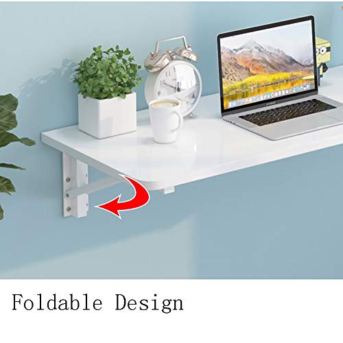 Bureau d'ordinateur mural pour gagner de la place dans la chambre