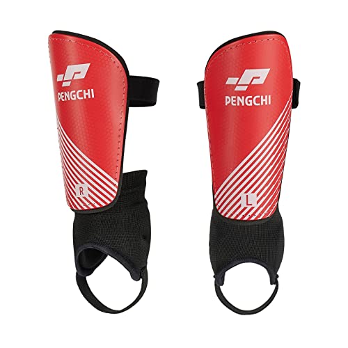Soccer Shin Guards, Peng Chi Football Body Shield Leg Guards, Protective Padded Arm Knee Sleeve Compression Leg For 2-14 Boys Girls Youth #TOP1