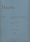 Complete Piano Sonatas Volumeiii (Haydn) Samtliche Klaviersonaten (English, French and German Edition) -  Henle