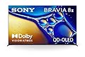 Sony BRAVIA 8 II 65 Inch TV, QD OLED, 4K Smart Google TV, XR Processor with AI Technology, Ultra Slim Design, 120hz Television, Dolby Vision/Atmos, Exclusive Features for PS5, K-65XR80M2, 2025 Model