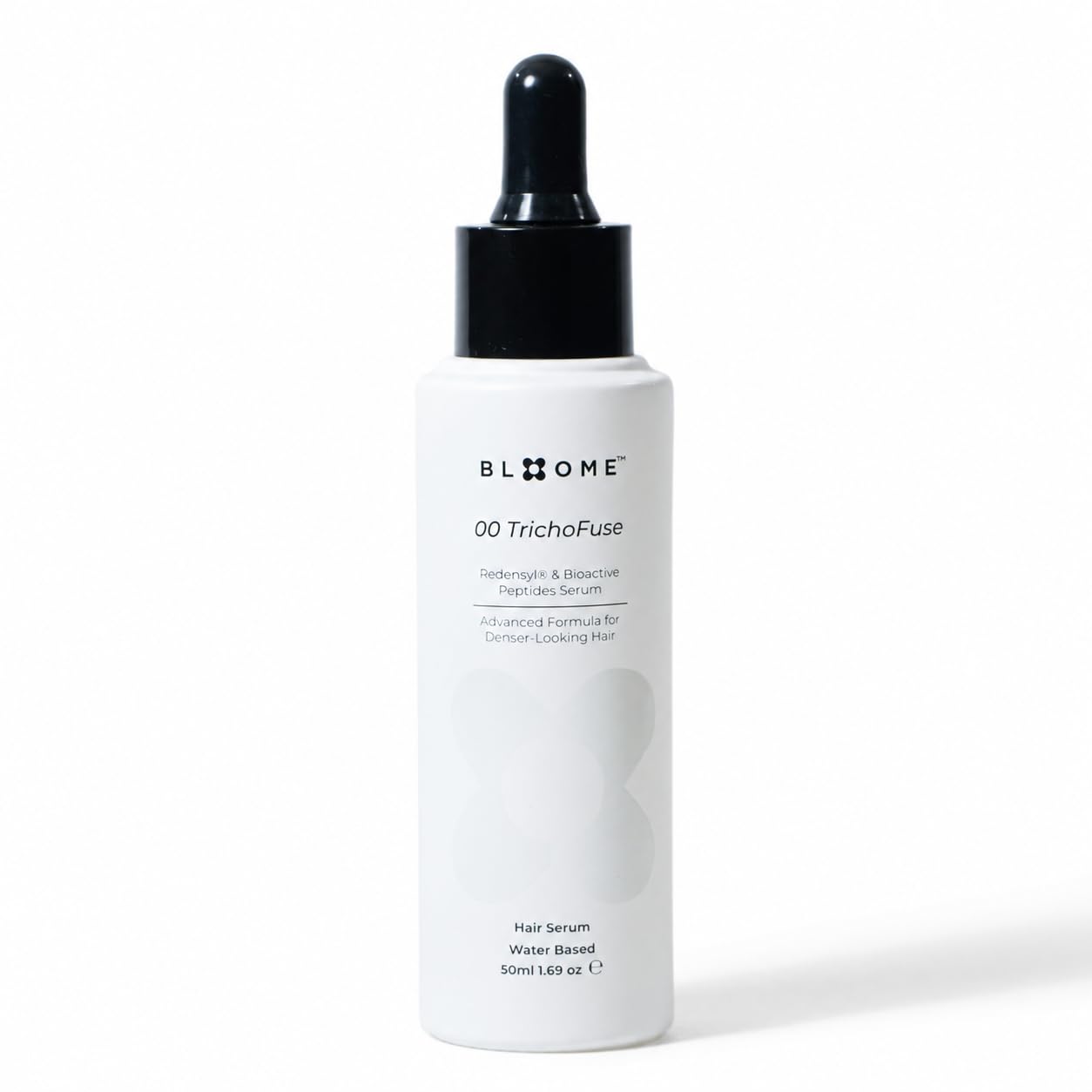 Bloome 00 TrichoFuse Redensyl 4.5% Peptide and Caffeine Scalp Serum for Thin-Looking Hair, Slow-Release Leave-In Formula with Biotin and Rosemary Extract 4.95%, 50 ml