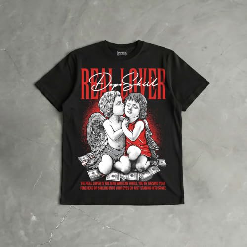 Image of DopeSkill Graphic Tee Streetwear Hip Hop Hypebeast Street Style Unisex T-Shirt Sneaker Colour Matching Shirts Real Lover