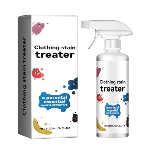 Spray Quitamanchas Natural Para Ropa De Bebé,Pulveriza Manchas Para Ropa,Eliminación Rápida de Manchas,Adecuadas Casa,Viajes,120 ML