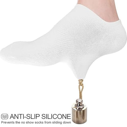 Boat socks men's summer thin section does not fall off the heel non-slip cotton casual breathable socks3
