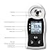 Digital Brix Refractometer with High Accuracy, Sugar Meter for Fruits, Beer, Syrup, Simple Button Design for Easy Measurement, Kitchen Brewing, and Food Industry Applications,