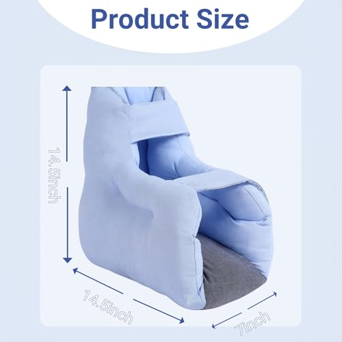 Heel Protectors for Pressure Sores with Adjustable Straps, Fits Both Feet — view 2