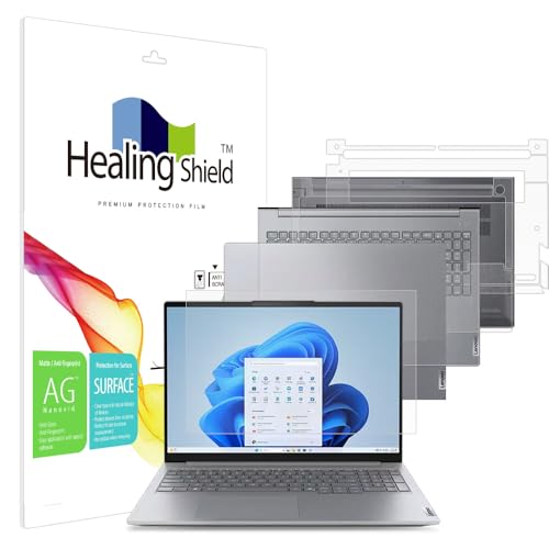 Healingshield �X�L���V�[���t���ی�t�B���� Screen Protector Anti-Fingerprint Anti-Glare Matte Film Compatible with LENOVO Thinkbook 16IAL GEN8