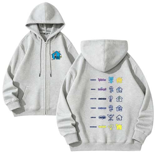 Idée cadeau fan : sweat à capuche zippé album manches longues pour homme et femme