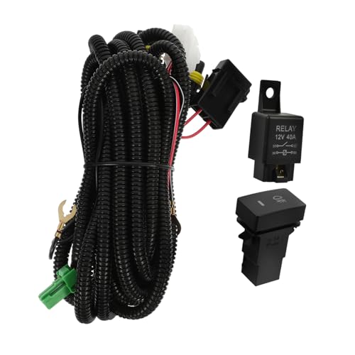 Kit de faisceau de câblage pour phare antibrouillard à installation facile