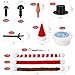 9 Pack Build a Snowman Kit Snowman Crafts for Kids,Modeling Clay Snowman DIY Kit, Christmas Stocking Stuffers for Kids,Christmas Crafts Xmas Gift