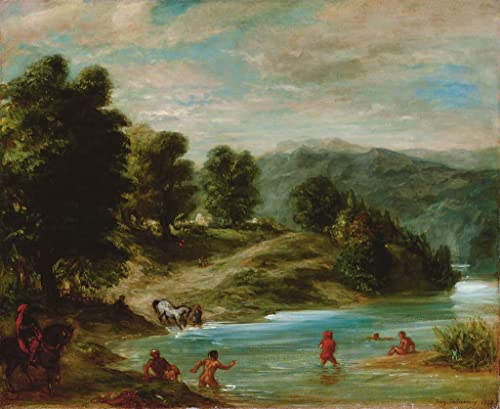 Poster les rives de la rivière Sebou pour inspirer votre intérieur