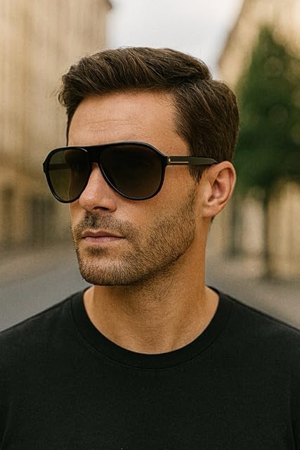Aviator Fashion Sunglasses with Polycarbonate Lenses - Lightweight UV400 Protection3